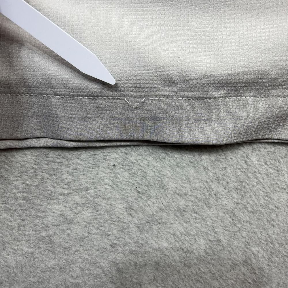 Travis Mathew Jacket Mens Medium Light Gray 1/2 Zip Windbreaker Golf Pullover - Picture 14 of 14